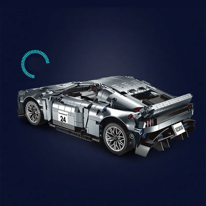 MORK MOC Motorized Building Block Set: Aston Martin Victor Sports Car, Model 023030