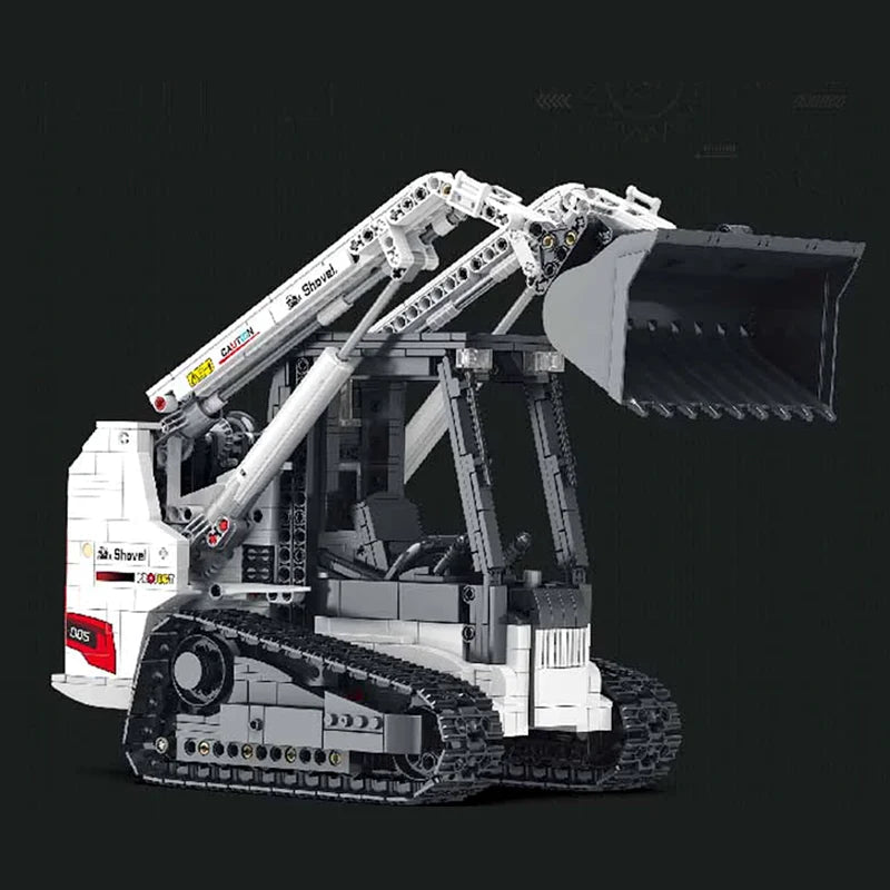 Trilumity Bobcat Track Loader Building Block Set, Remote Control, 1,365-Piece