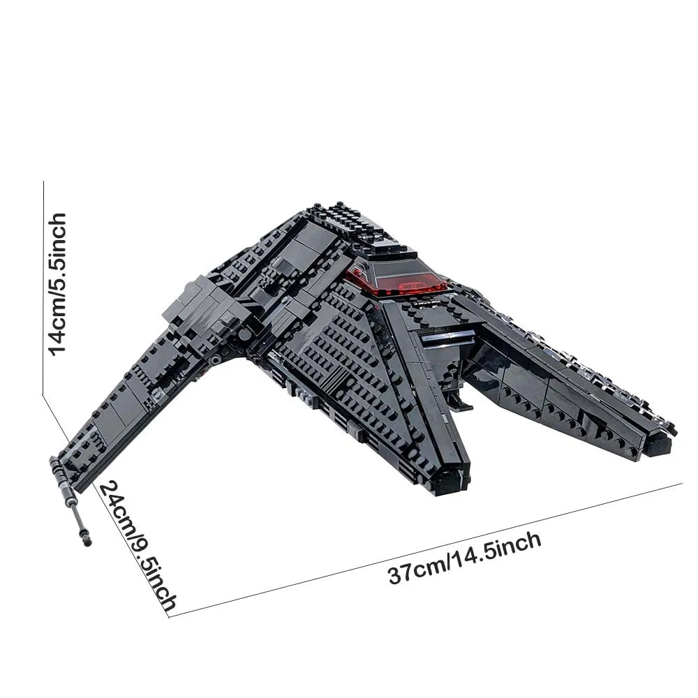 MOC Building Block Set: Star Wars MOC Inquisitor Transport Scythe