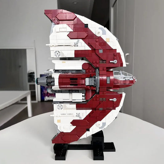 MOC Building Block Set: Star Wars Custom MOC T6 Shuttle Spacecraft, Model 85669