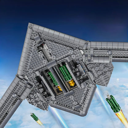 Trilumity H-20 Long Range Bomber Building Block Set, 1,380-Piece