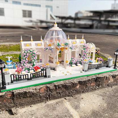 JieStar MOC Building Block Set: Garden Square, Model JJ9043