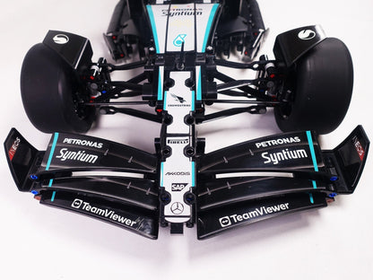 Trilumity Building Block Set: 1:8 Mercedes-Benz W15 F1 Racing Car | Lewis 2024 Livery (1642-Piece)