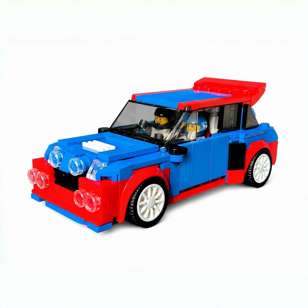 Trilumity Building Block Set: Renault 5 Maxi Turbo | 396Piece | 1980s Rally Cars Speed Champions