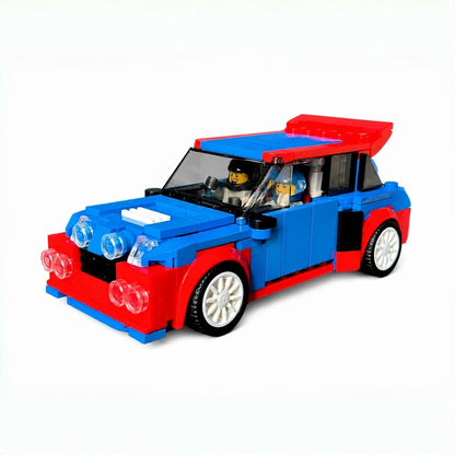 Trilumity Building Block Set: Renault 5 Maxi Turbo | 396Piece | 1980s Rally Cars Speed Champions