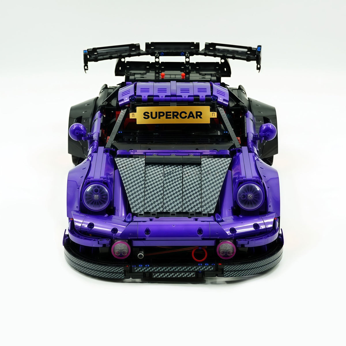 Trilumity Motorized Building Block Set: The Ultimate Widebody Porsche 964 RWB, Widebody German Coupe (3950-Piece)