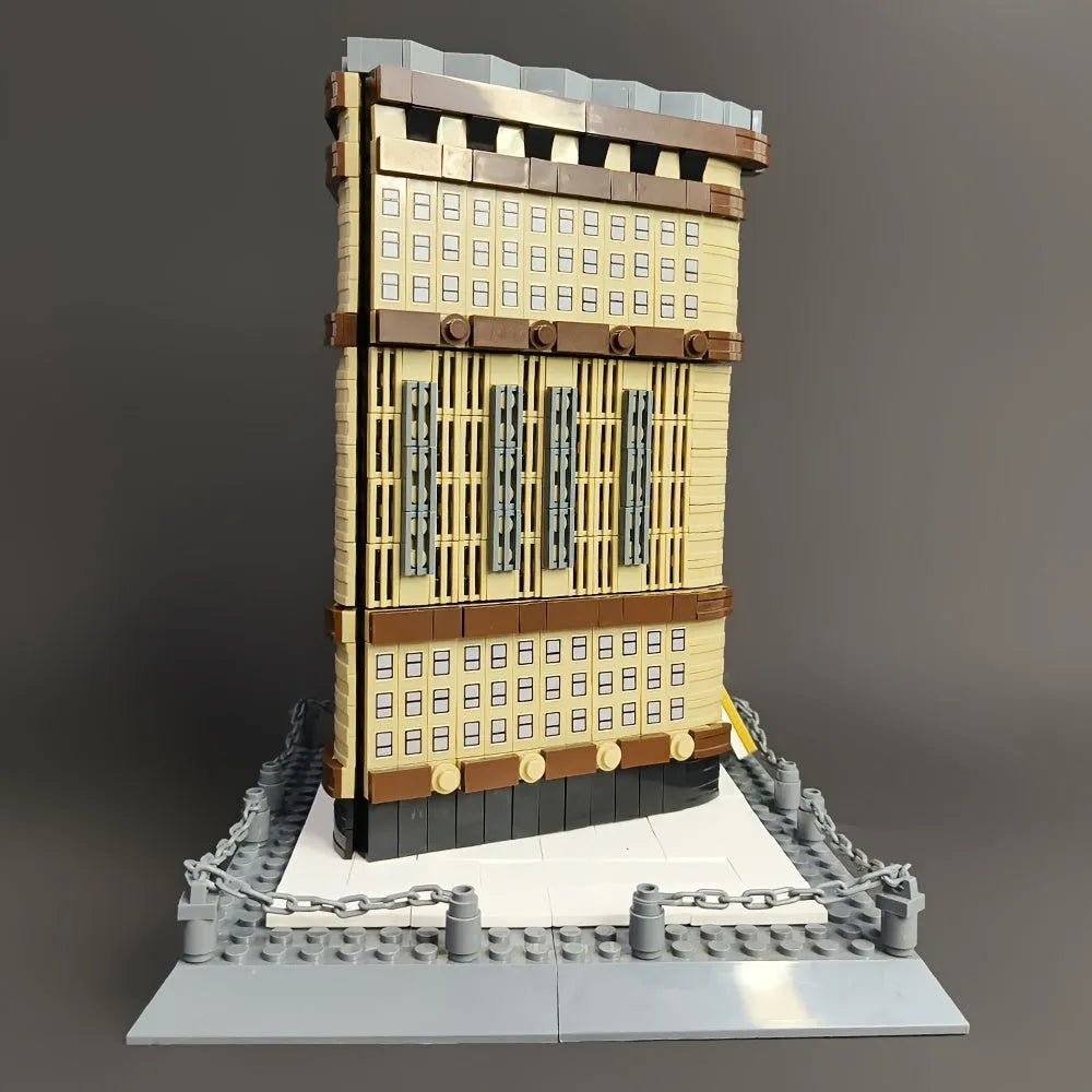 Wange MOC Building Block Set: New York Flatiron 4220