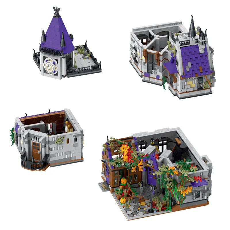 MORK MOC Building Block Set: Mystery Mansion, Model 031056