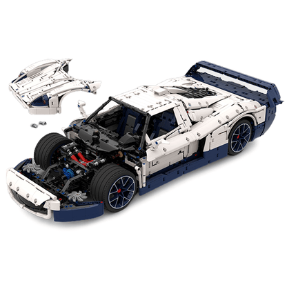 Trilumity Building Block Set: The Ultimate 1:8 Maserati Mc12 Hypercar (3975Piece)
