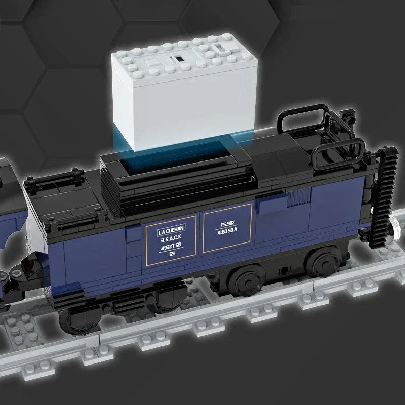 DK Building Block Set: Motorized Oriental Express Simulation Train, Model DK80018