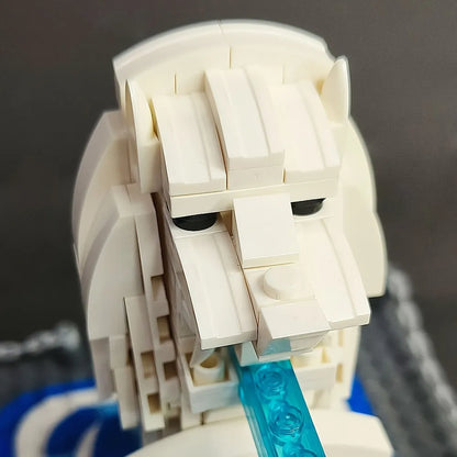Wange MOC Building Block Set: Famous Merlion Statue 4218