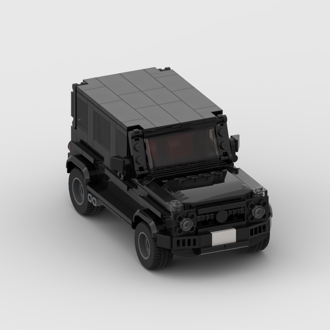 Trilumity MOC Building Block Set: 1:24 Mercedes-Benz Car (300+-Piece) | MOC Building Set