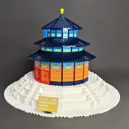 Wange MOC Building Block Set: Temple Of Heaven, Model 5222