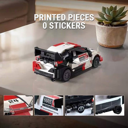 Trilumity Building Block Set: 1:24 Toyota Gr Yaris Rally1(317Piece)