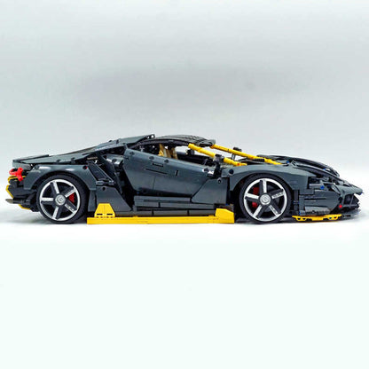 Trilumity Building Block Set: 1:8 Italian Bull Centenary Edition | Red Special Edition (3874-Piece)