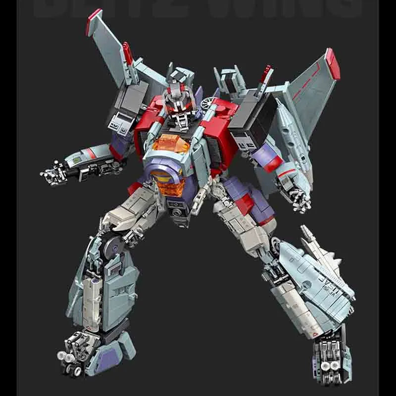 JieStar Building Block Set: Super Hero Blitz Wing Mecha Robot Warrior, Model 58047
