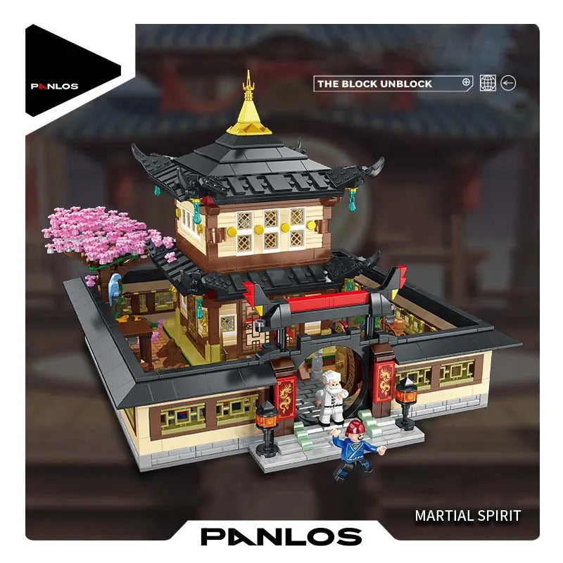 Panlos MOC Building Block Set: Martial MOC BUDOKAN, Model 613007
