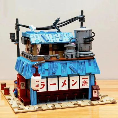 MOC Building Block Set: Experts Japanese Noodle Shop House, Model K20509