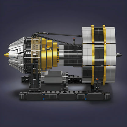 Trilumity Building Block Set: Motorised Aviation Turbine Engine (2256-Piece)
