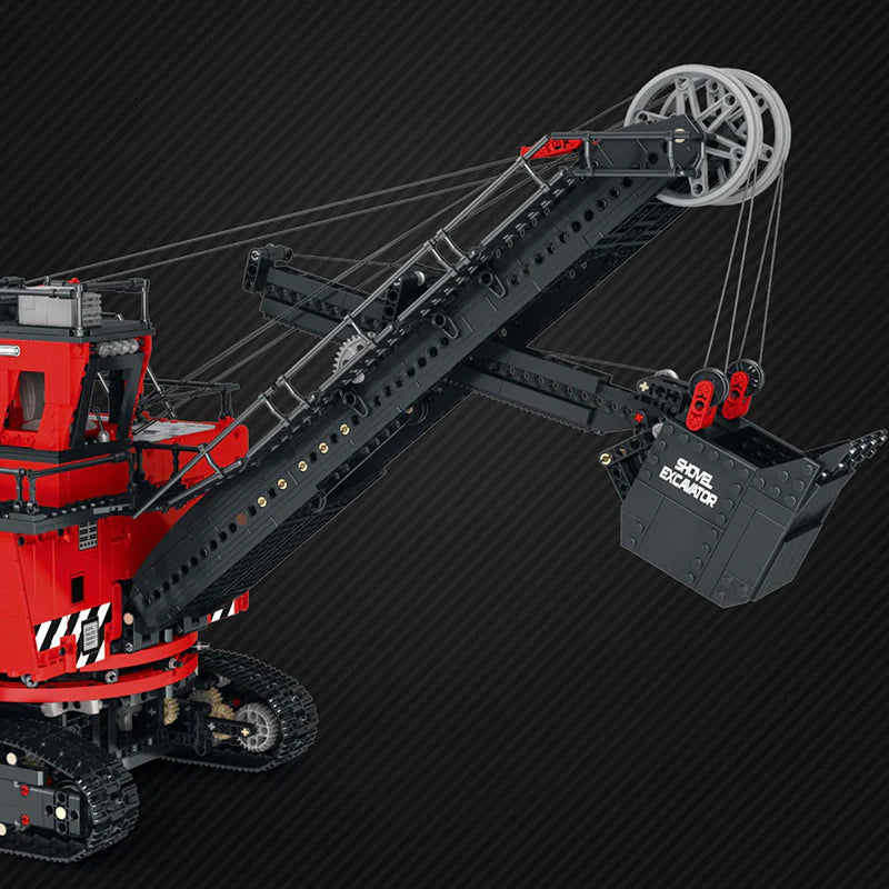Trilumity Rope Shovel Building Block Set, Remote Control, 2,969-Piece