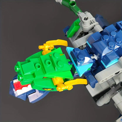 JieStar MOC Building Block Set: Movie MOC Legendary Dragon, Model JJ9017