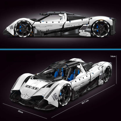 Trilumity Building Block Set: 1:8 Devel Sixteen V16 | Officially Licensed (4016Piece)