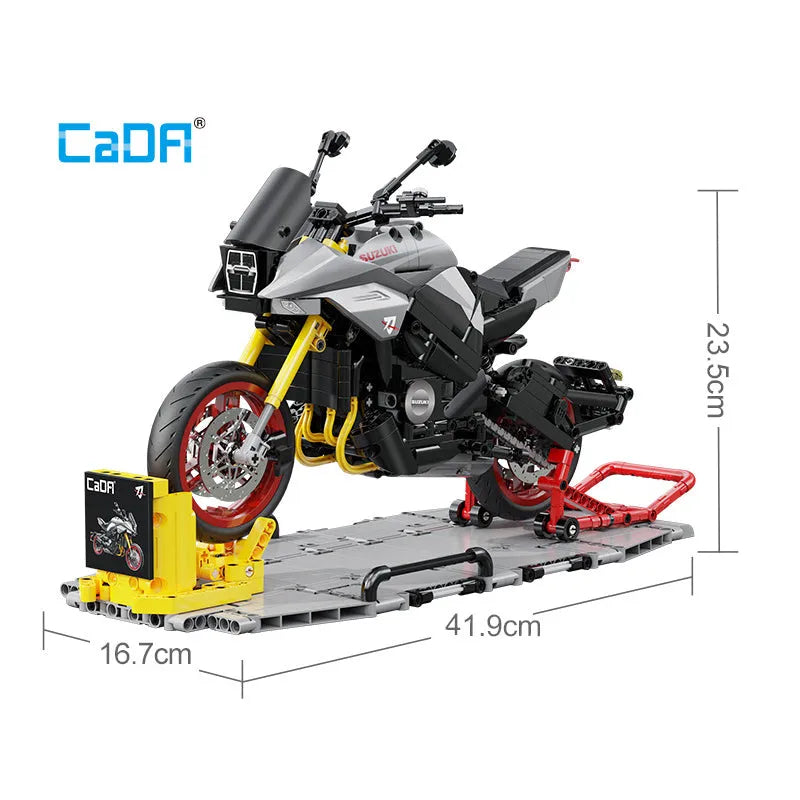 Cada MOC Building Block Set: Suzuki Katana Motorcycle, Model C59021