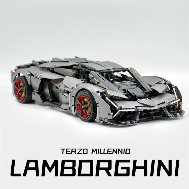 Trilumity Building Block Set: 1: 8 Lamborghini Terzo Millennio (3358-Piece)