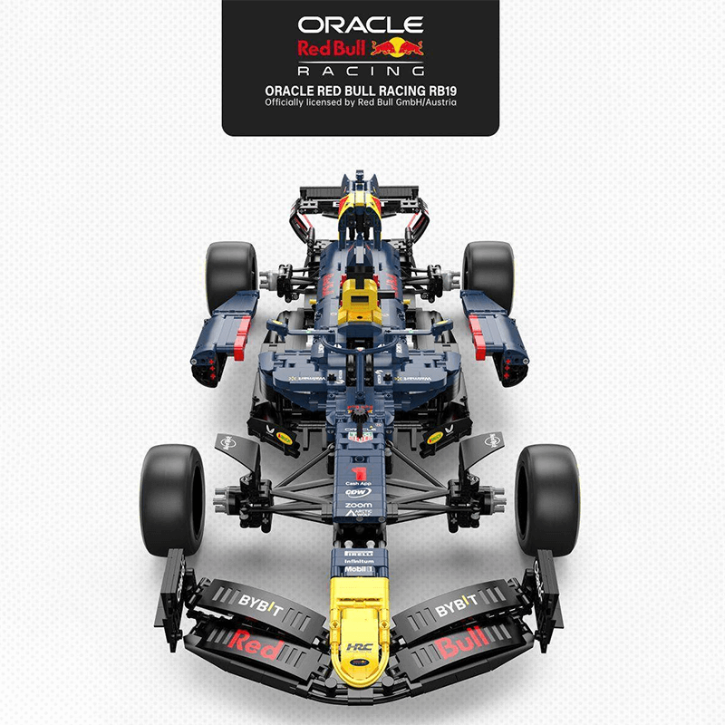 Trilumity Building Block Set: Ultimate Oracle Red Bull R819 F1 Racing (2463-Piece)