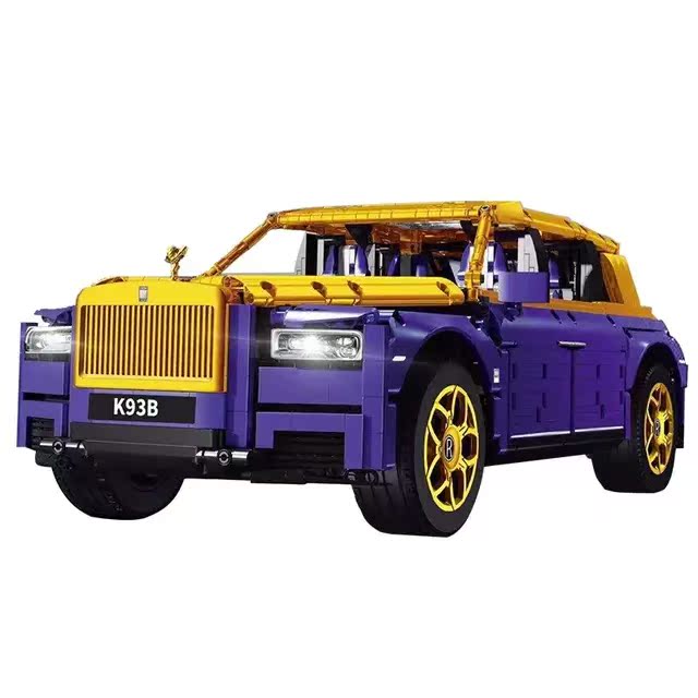 Trilumity Building Block Set: 1:8 Rolls-Royce Cullinan with Remote Concrol | Bavbrick.com