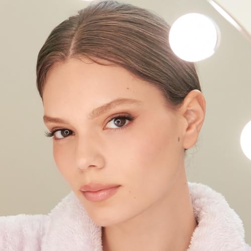 Trilumity Long-Lasting Natural Faux Mink Fiber - Black False Lashes