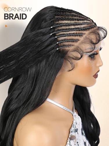 Trilumity 13X6 Light Yaki Curly 100% Human Hair - Natural Black Hair Replacement Wig