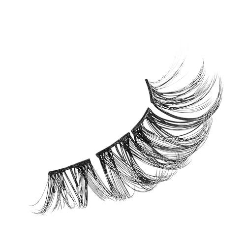 Trilumity Lash Cluster Wispy Faux Mink Fiber - Black False Lashes