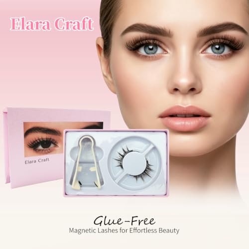 Trilumity Magnetic With Applicator Magnetic Magnetic Faux Mink Fiber - Black False Lashes