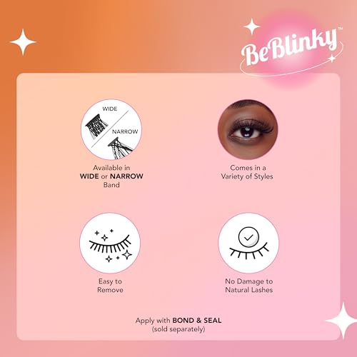 Trilumity Lash Extension Kit 08 Wispy Faux Mink Fiber - Black False Lashes
