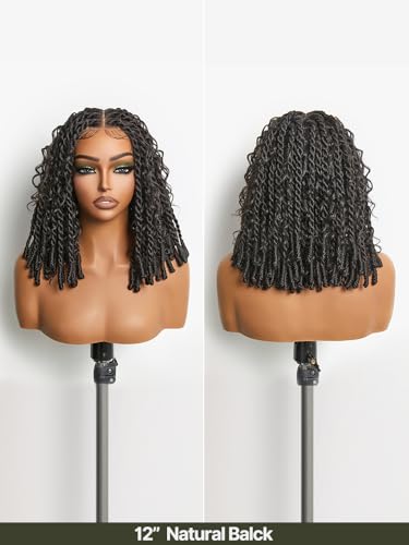 Trilumity 13X5 Bob Human Hair - Natural Black Hair Replacement Wig
