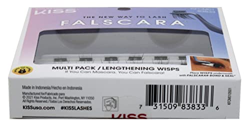 Trilumity Lengthening Wisps Multi-Pack Natural Faux Mink Fiber - Black False Lashes