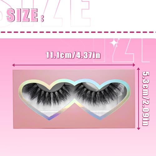 Trilumity Premium 3D5D 15 Includes 3 Wispy Reusable Faux Mink - Black False Lashes Set