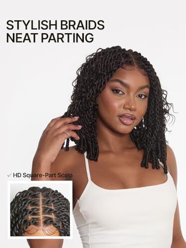 Trilumity 13X5 Bob Human Hair - Natural Black Hair Replacement Wig