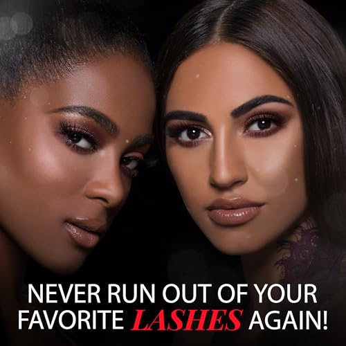Trilumity Multi Dimensional Wispy Faux Mink Fiber - Black False Lashes