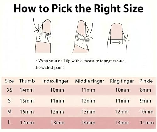 Trilumity French Reusable Salon Quality Short Square Acrylic - Pink Press On Nails