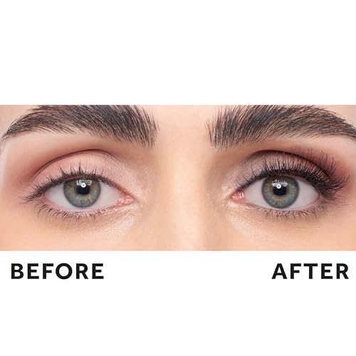 Trilumity Press-On Wispy Faux Mink Fiber - Black False Lashes