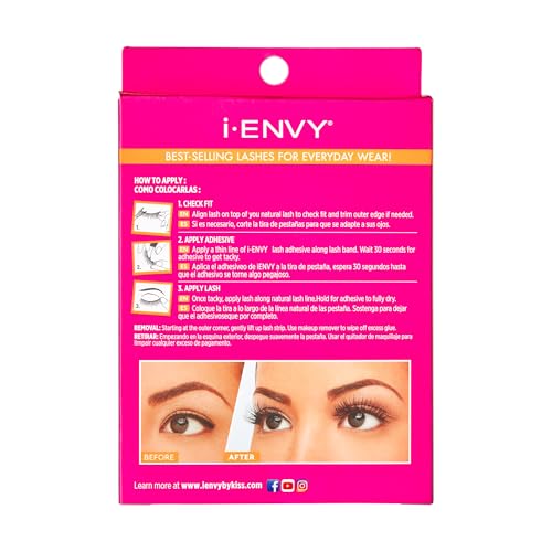 Trilumity Natural Faux Mink Fiber - Black False Lashes