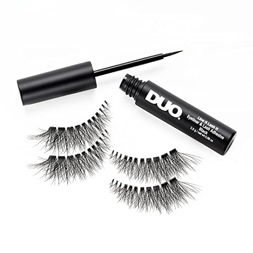 Trilumity Lash Contour 371 Outer Natural Faux Mink Fiber - Black False Lashes