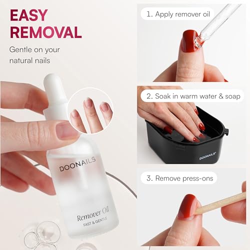 Trilumity Kit With Stickers Extra Short Almond Soft Gel - White Press On Nails