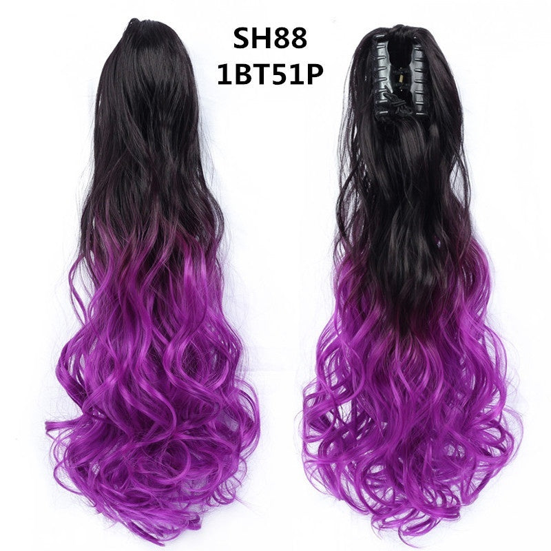 Trilumity Curly Ponytail in Blonde, additional product photo 2
