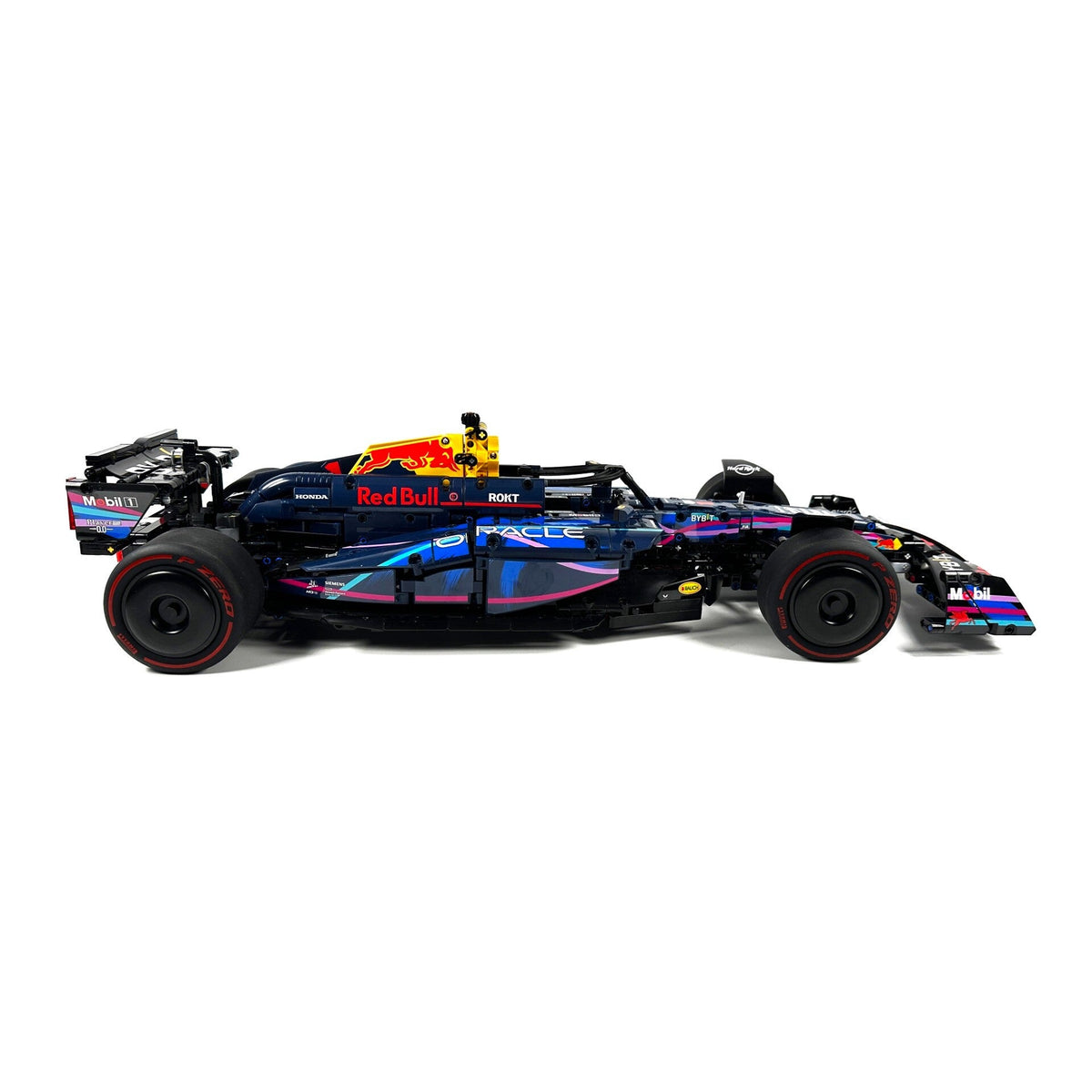 Trilumity Building Block Set: 1:8 Oracle Red Bull Racing Rb19 F1 Car | 2023 Miami Gp Champion Livery Limited Edition (1630+Piece)