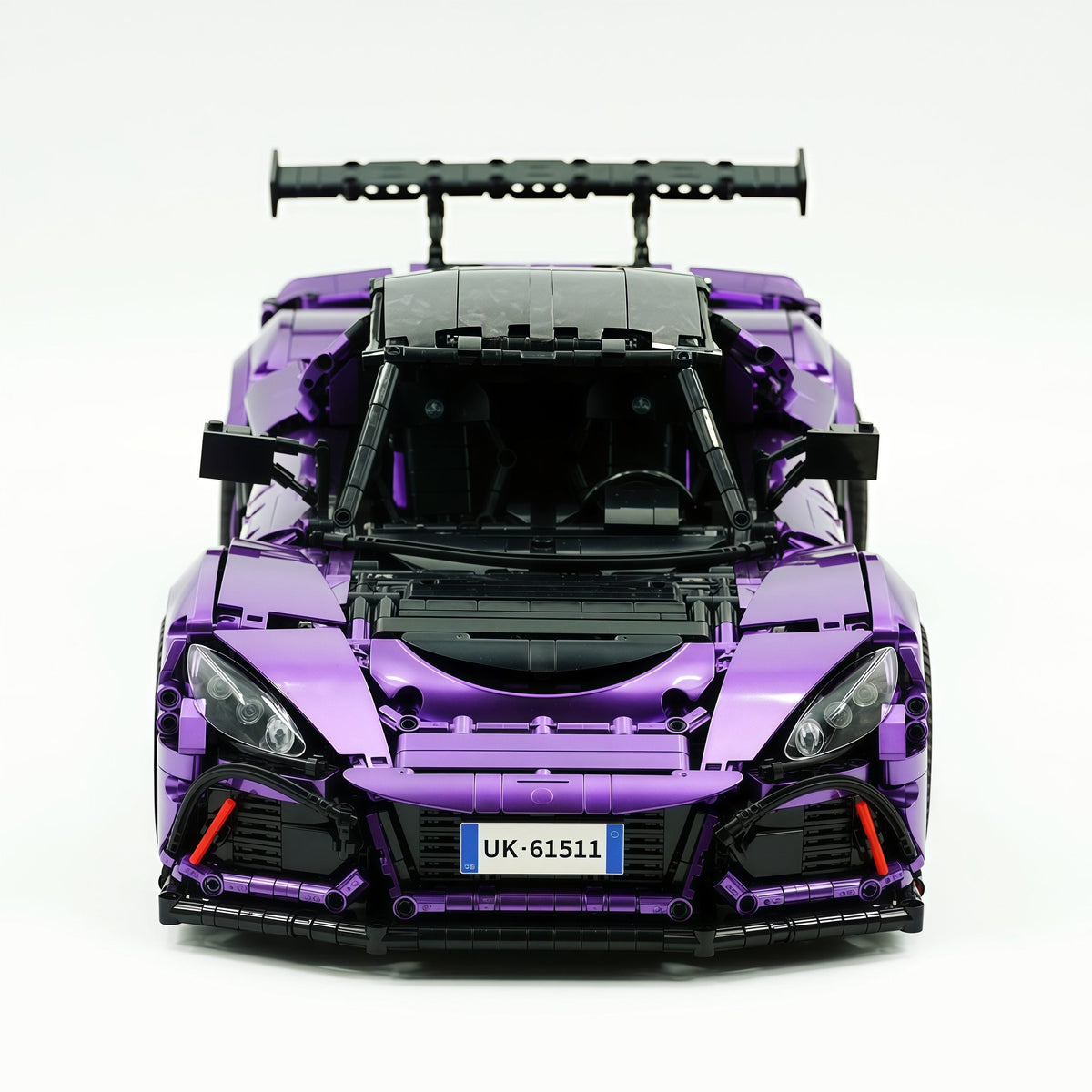 Trilumity Building Block Set: 1:8 Lotus Exige Cup 430 | Rare Amethyst Color Enamel Paint | Officially Licensed Edition (3730-Piece)