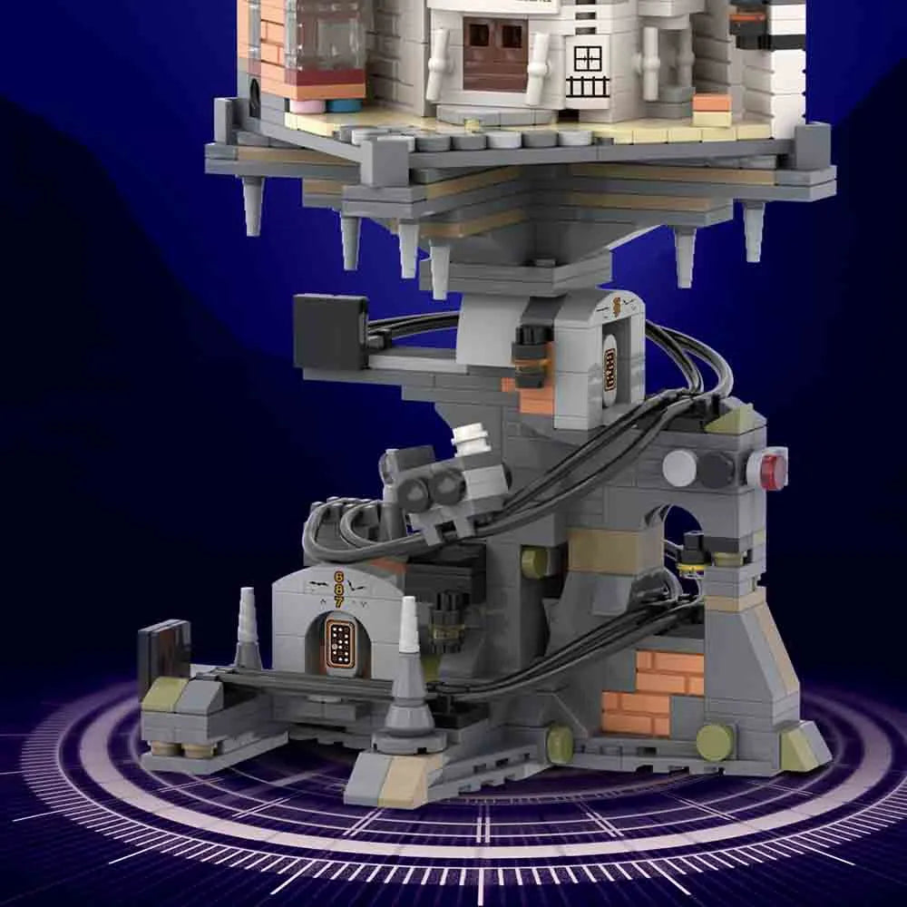 JieStar Building Block Set: Movie Expert Harry Potter Gringotts Ghost Castle, Model JD026