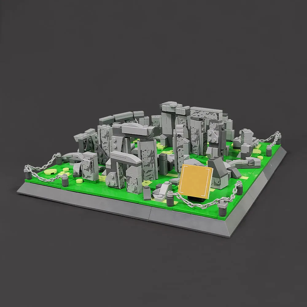 Wange Building Block Set: England Stonehenge Wiltshire, Model 4224